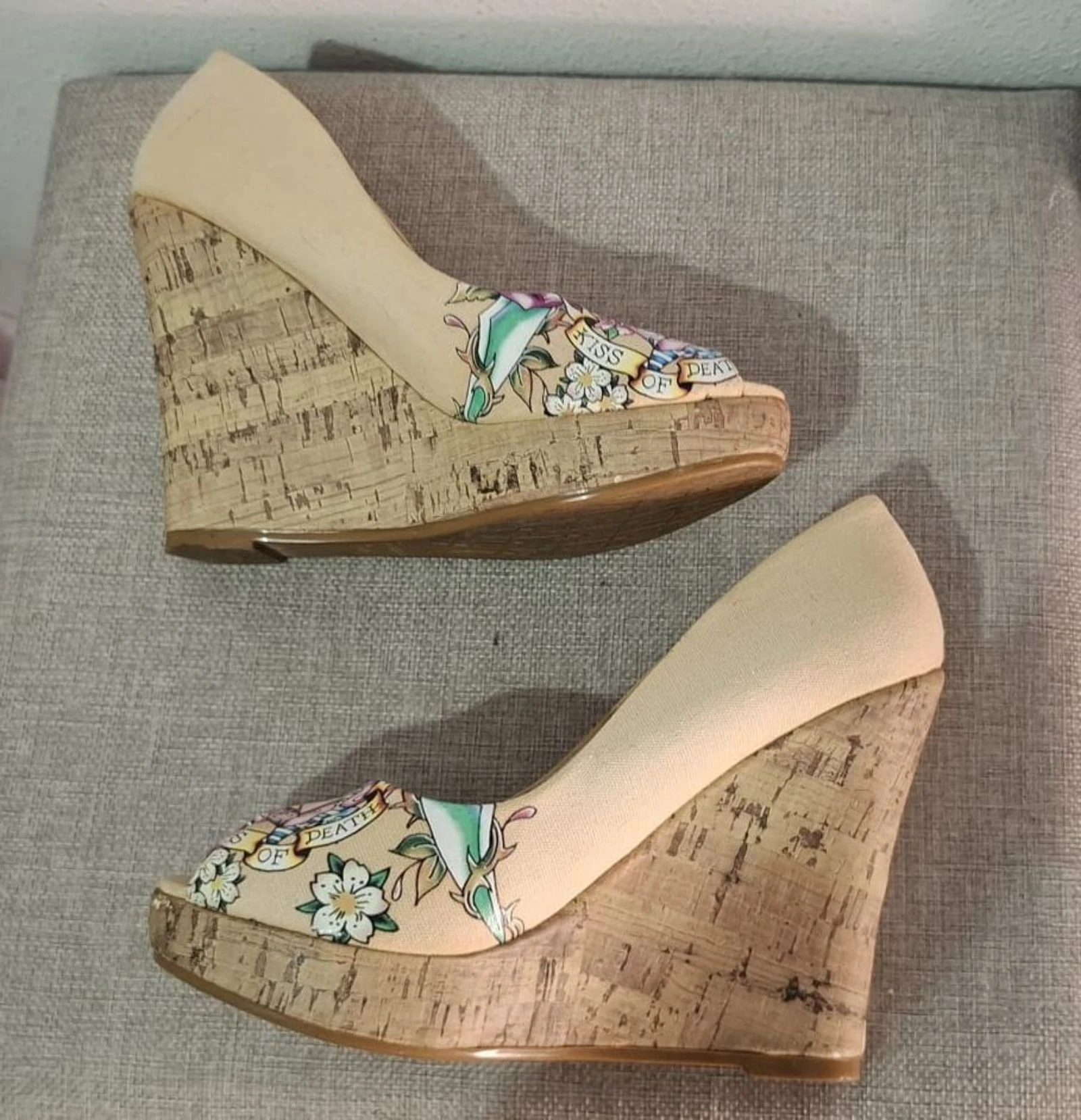 Y2K bedrukte wiggeschoenen voor dames limited edition – photo 2